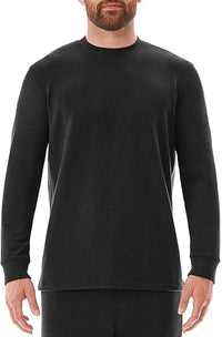 Member's Mark - Camiseta de manga larga para hombre, color azul jaspeado - La Tiendita de la Jose