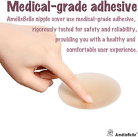 Cubrepezones de silicona adhesivos - Cubrepezones reutilizables para mujeres - La Tiendita de la Jose