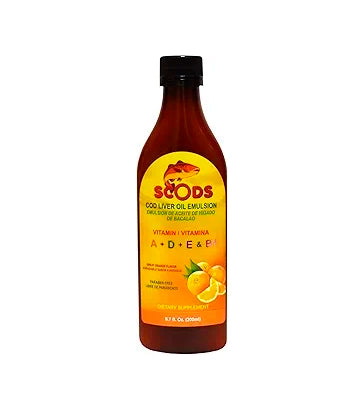 Emulsión de Scods Naranja Aceite de Hígado de Bacalao Emulsión - La Tiendita de la Jose
