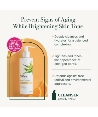 InstaNatural Vitamin C Facial Cleanser Anti Aging