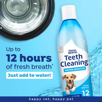 Naturél Promise Fresh - Ambientador dental y aditivo de agua de limpieza dental para perros