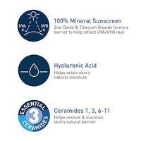 CeraVe Protector solar 100% mineral SPF 30  150ML