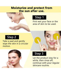 Almohadillas limpiadoras de cúrcuma y ácido kójico (50 unidades) - La Tiendita de la Jose