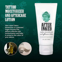 Loción hidratante y para el cuidado posterior de tatuajes entintados (tubo de 3 oz)