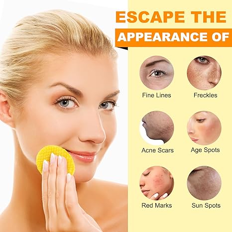 Almohadillas limpiadoras de cúrcuma y ácido kójico - La Tiendita de la Jose