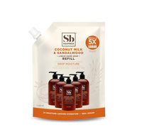 Soapbox Repuesto de jabón líquido de manos, leche de coco y sándalo - La Tiendita de la Jose