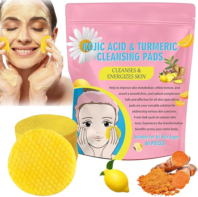 Pack x4 Discos Faciales de Cúrcuma y Ácido Kójico - La Tiendita de la Jose