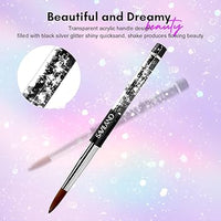 SAVILAND pinceles de uñas acrílicas profesionales para aplicación acrílica, pinceles de polvo acrílico profesionales - La Tiendita de la Jose