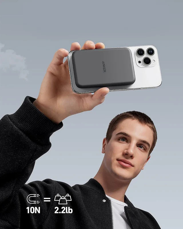 Batería Magnética Anker 621 MagGo – Carga sin cables, sin complicaciones - La Tiendita de la Jose
