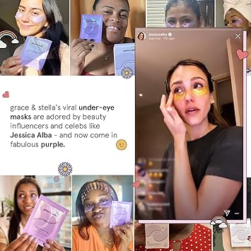 Parches para debajo de los ojos para ojos hinchados y ojeras (retinol, 24 pares) - La Tiendita de la Jose