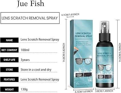 Removedor de arañazos de lentes | Reparación de arañazos de lijado restaurado - La Tiendita de la Jose