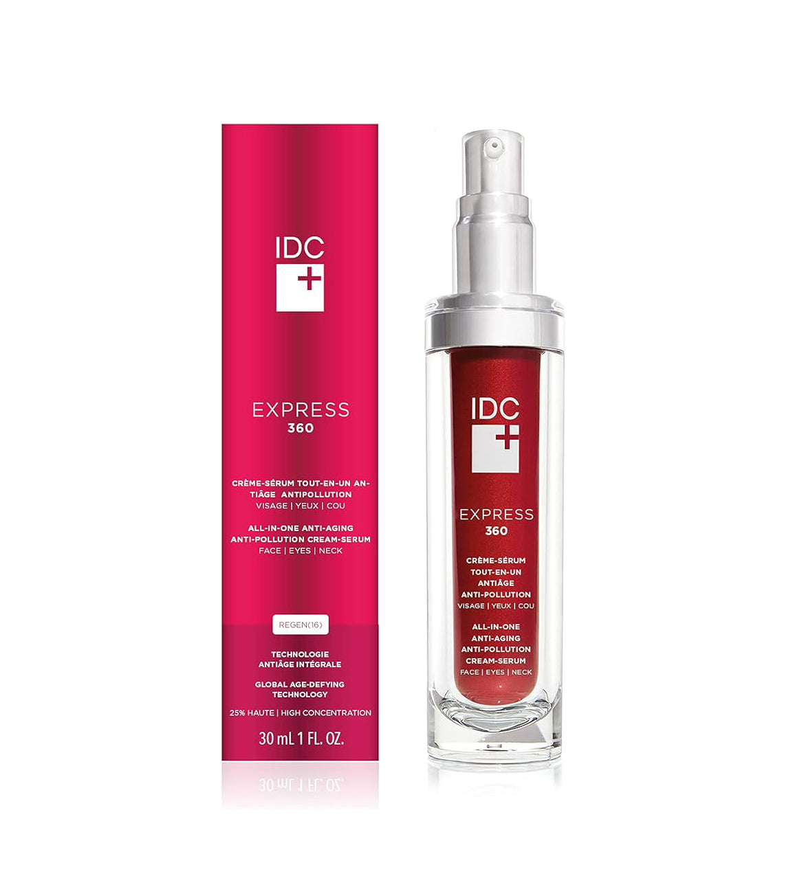 Crema hidratantece IDC todo en uno rostro, ojos y cuello - La Tiendita de la Jose