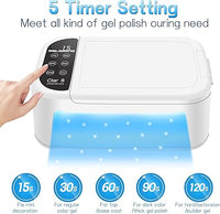 Lámpara profesional de secado de uñas para secador de uñas de gel