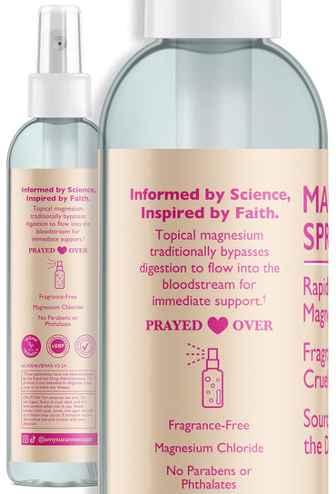 Magnesium Spray Amy Suzanne Oil-free 120ml - La Tiendita de la Jose