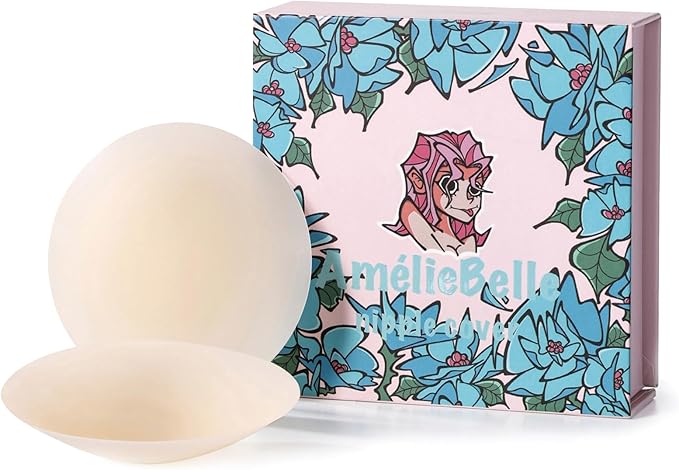Cubrepezones de silicona adhesivos - Cubrepezones reutilizables para mujeres - La Tiendita de la Jose