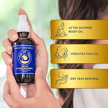 Bliss of Greece - Hidratante 100% puro para hombres y mujeres