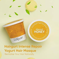 Mascarilla capilar de yogur reparadora intensa de miel de almendra, acondicionador profundo para cabello - La Tiendita de la Jose