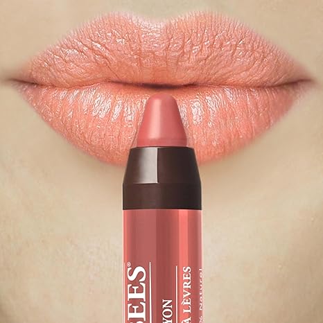 Lápiz labial Burt's Bees natural e hidratante