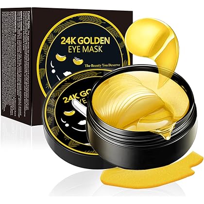 Parches debajo de los ojos para ojos hinchados, 60 almohadillas