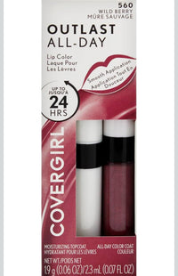 Lipcolor Outlast Covergirls 24 horas color 560 berry