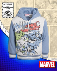 Poleron Hoodie Plush graphic Marvel para niños - La Tiendita de la Jose
