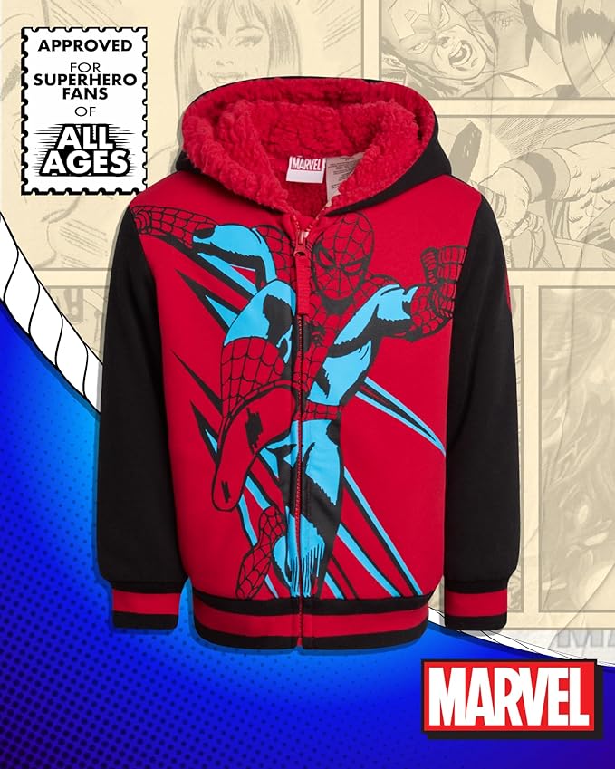 Poleron Hoodie Marvel Spider niños - La Tiendita de la Jose