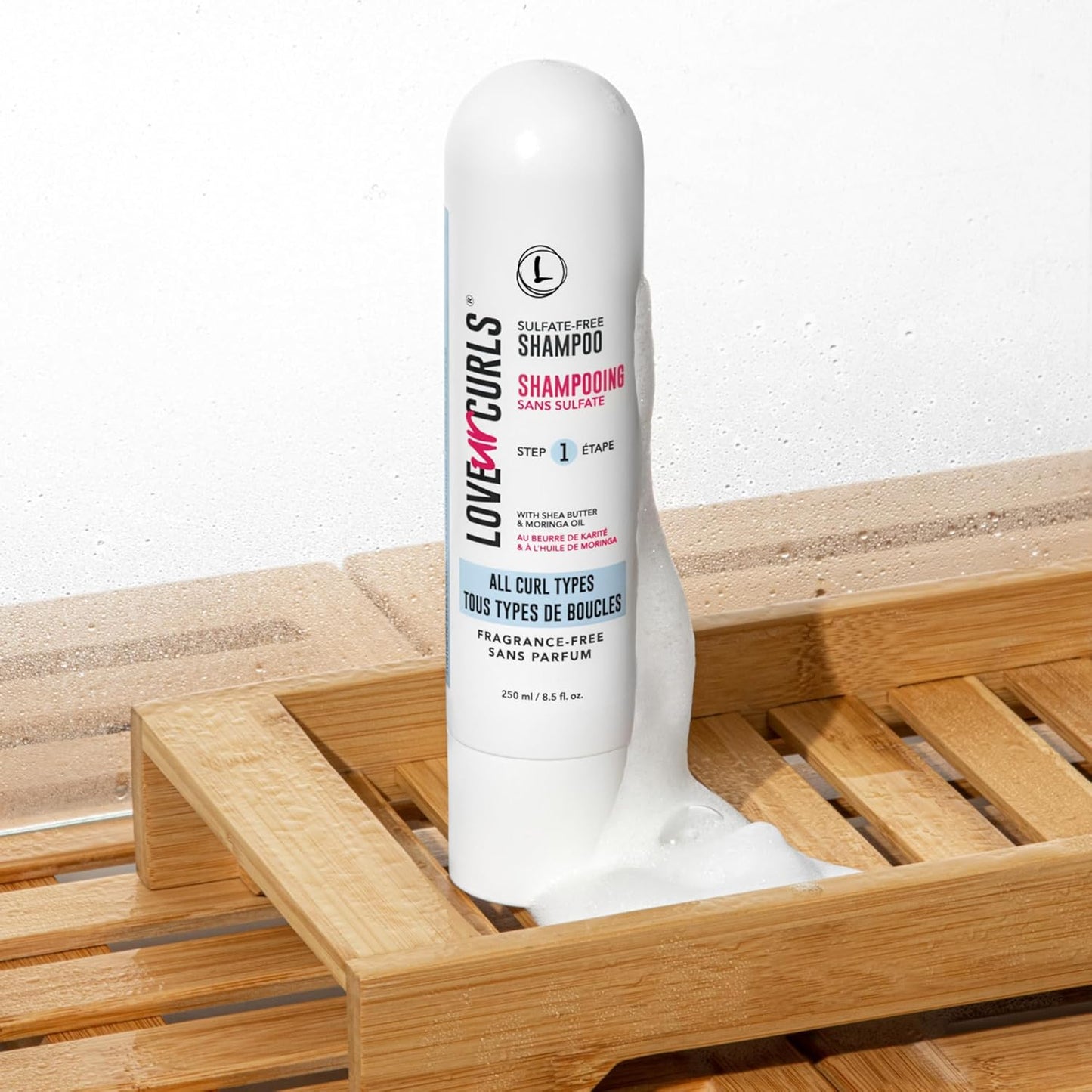 Shampoo sin fragancia, hidratante y limpieza del cuero cabelludo para cabello rizado - La Tiendita de la Jose