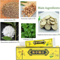 5 unids chino herbario crema dermatitis y eccema prurito psoriasis ungüento