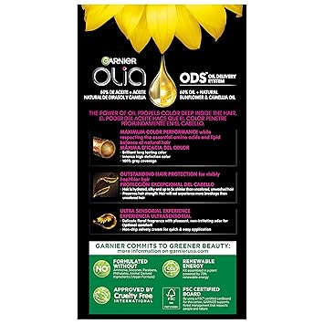 Tinta Garnier color brillante marrón dorado medio - La Tiendita de la Jose