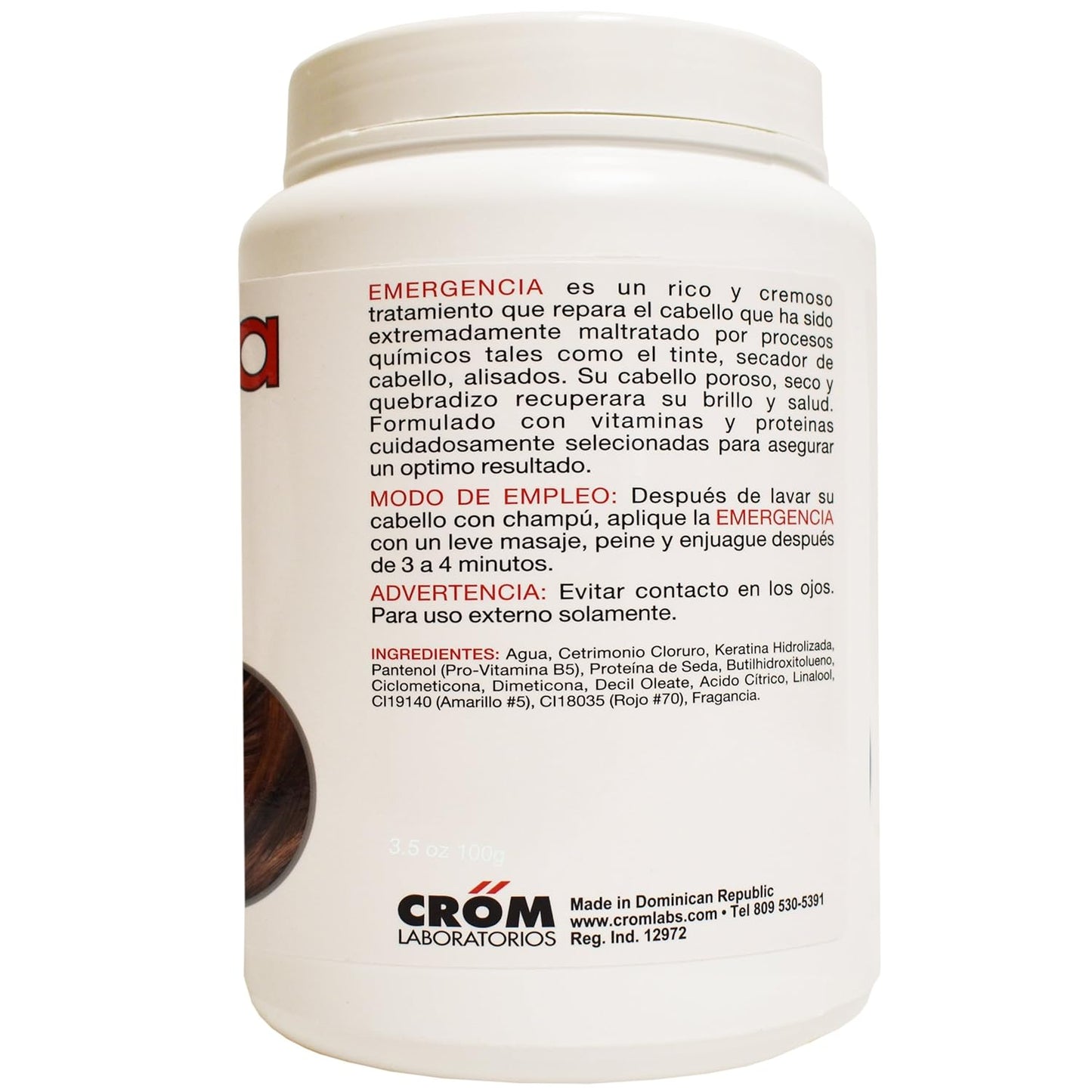 Tratamiento de reparación de queratina intensiva profunda Emergencia (emergencia) por Toque Magico 56oz - La Tiendita de la Jose