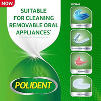 Polident Tabletas limpiadoras de dentaduras postizas 120 unidades - La Tiendita de la Jose