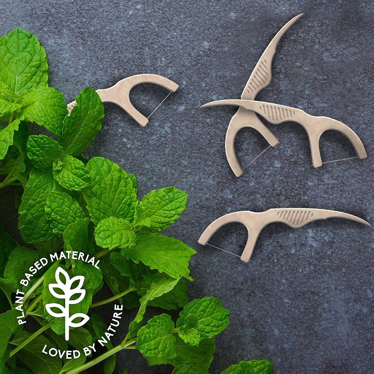 The Humble Co. Palillos de Hilo Dental de un Solo Hilo, Menta. - La Tiendita de la Jose