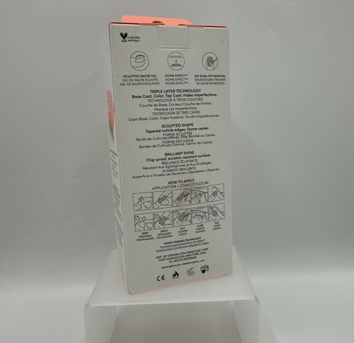 Set de uñas con lampara de secado incluida