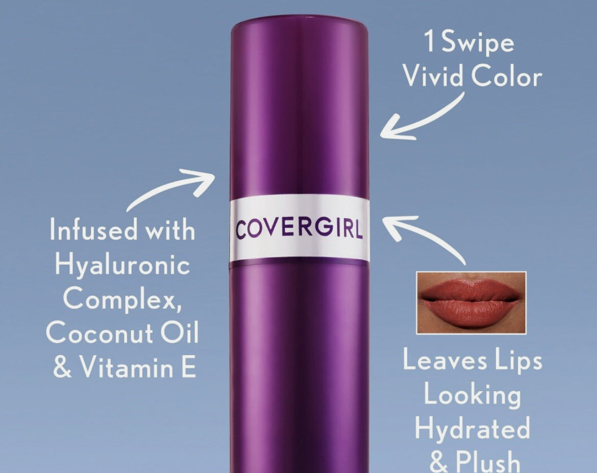 Lápiz labial COVERGIRL Simply Ageless Moisture Renew Core tono 270 precioso rosa