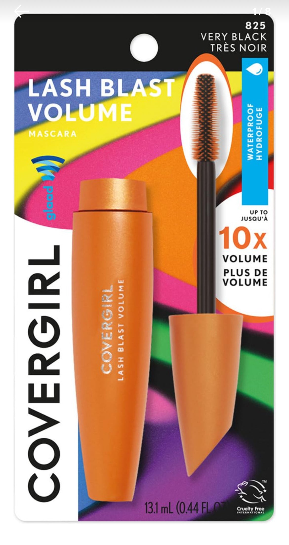 Máscara De Pestañas Volumen Covergirl Pride Lash Blast
