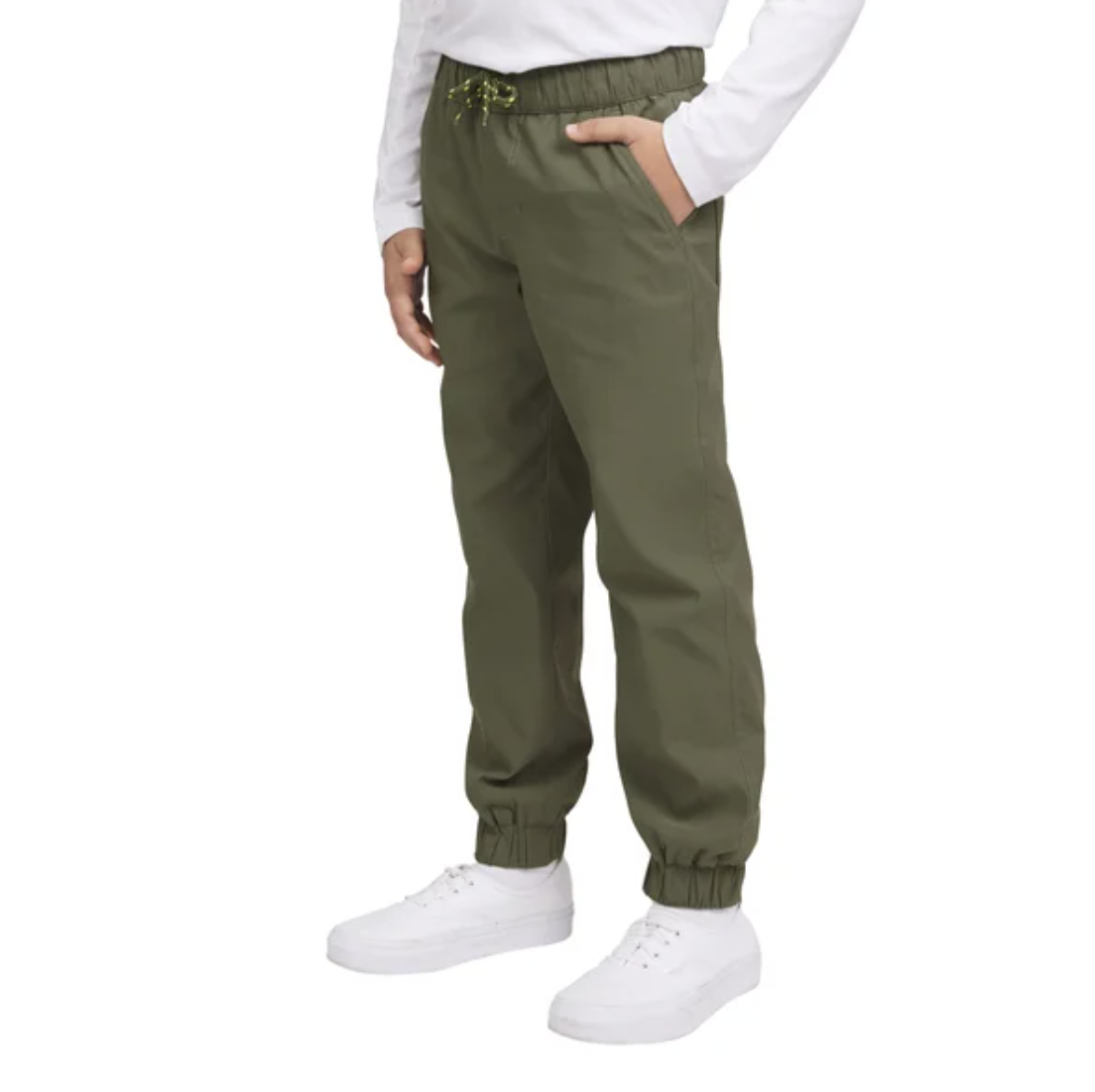 Pantalón deportivo juvenil vintage resistente a la intemperie con forro polar - La Tiendita de la Jose