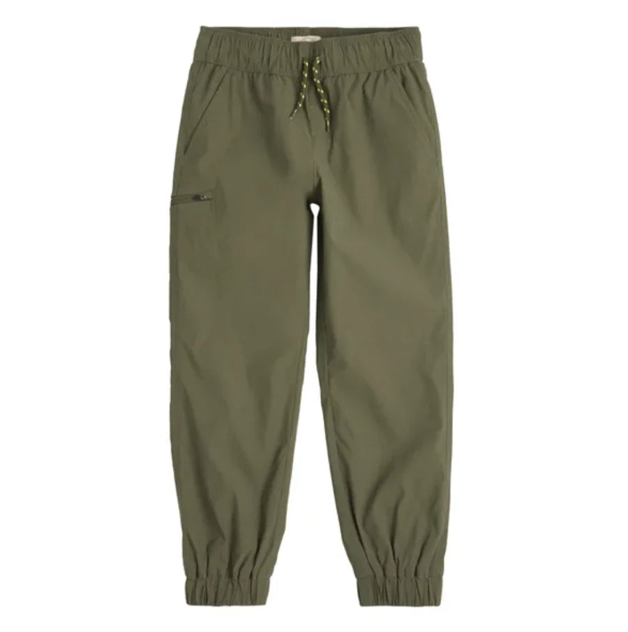 Pantalón deportivo juvenil vintage resistente a la intemperie con forro polar - La Tiendita de la Jose