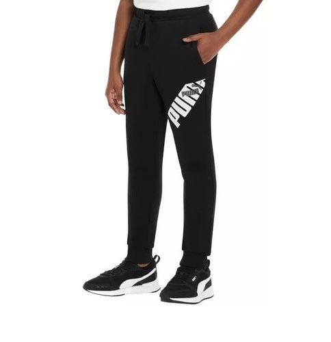 Pantalón de buzo / chándal Puma para niños - Negro - La Tiendita de la Jose