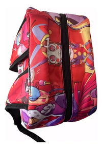 Mochila Escolar Diseño The Amazing Circus Digital Calidad - La Tiendita de la Jose