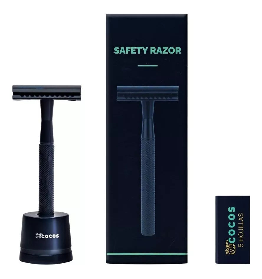 Safety Razor Afeitadora Mycocos® Maquina De Afeitar Barba - La Tiendita de la Jose