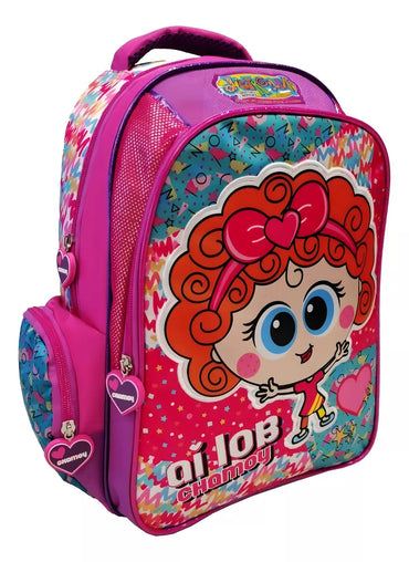 Mochila Distroller Chamoy Satin Color Rojo - La Tiendita de la Jose