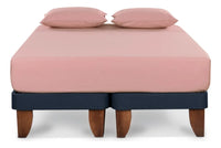 Set Sabanas Lisas 180 Hilos Rosa 1 Plaza