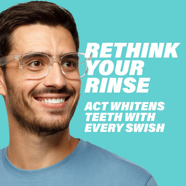 Enjuague Bucal Act Whitening + Anticaries, 500 Ml, Sin Alcohol