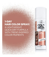 Hair Color Spray L'oreal Paris Colorista 1-day Rose Gold 60m