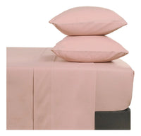 Set Sabanas Lisas 180 Hilos Rosa 1 Plaza
