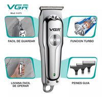 Cortapelos Eléctrico De Metal Vgr V-071 Corte De Pelo - La Tiendita de la Jose