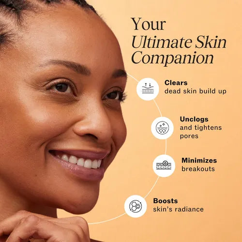 Exfoliante Facial Lilyana Naturals Charcoal Con Lavanda