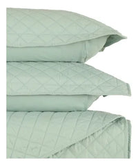 Cubrecama Edredón Polycotton Con Fundas Tamaño 1 plaza Color Verde Cic