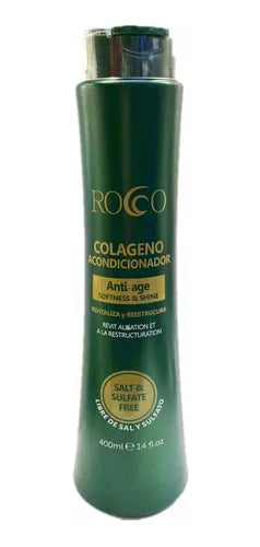 Shampoo O Acondicionador Rocco® Sin Sal 400ml - (Aroma A Elegir)