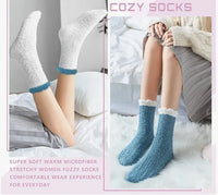 6 Pares !!! Calcetines De Toalla Peluche Suaves Y Cómodo - La Tiendita de la Jose